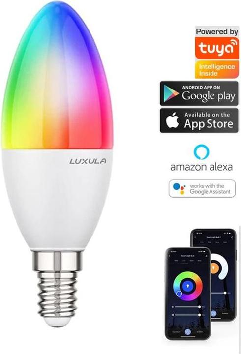 Etichetta energetica Luxula Lampada a LED (E14, 464 lm, 1x)