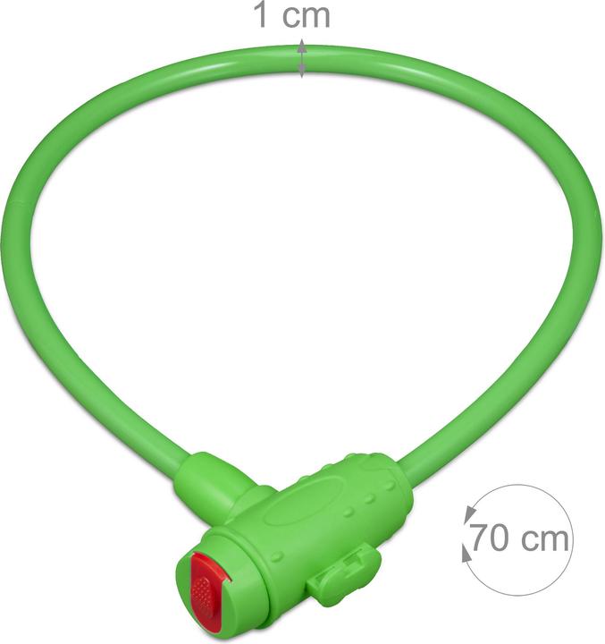Produktbild Relaxdays Fahrradschloss (70 cm)