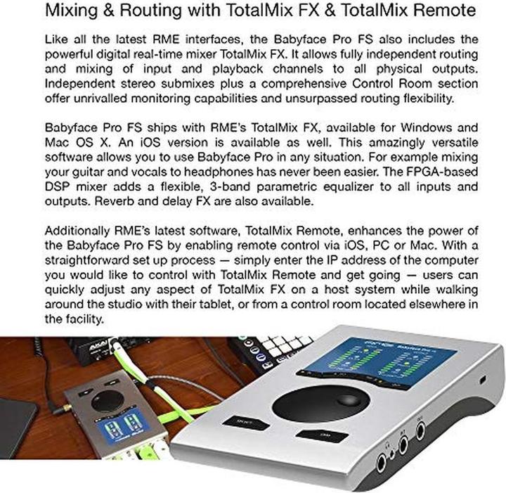 Actual product image RME Audio Babyface Pro FS (USB)