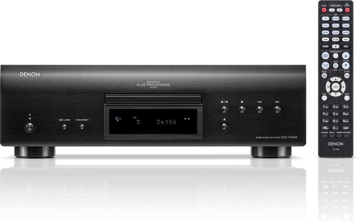 Denon DCD-1700NE CD/SACD Player black (CD Player)