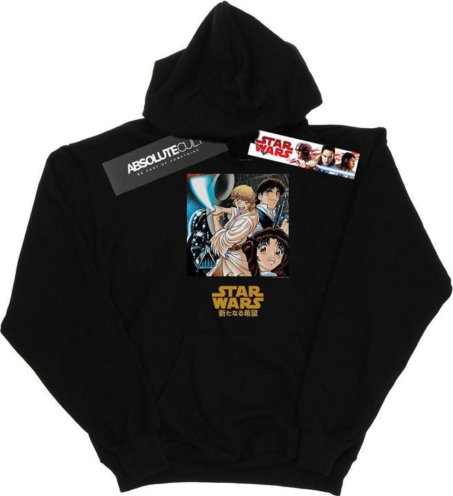 Produktbild Star Wars Anime Poster Kapuzenpullover Mädchen (140, 146)