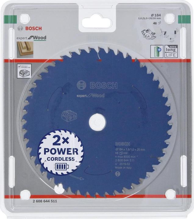 Image du produit Bosch Professional Zubehör Lame de scie circulaire pour scies sans fil Expert for Wood