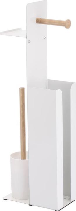 Image du produit Steinbach Garniture de WC Yoni avec réserve de papier blanc mat/bamb