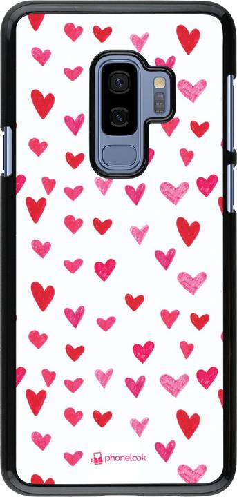 Produktbild PhoneLook Hülle Valentine 2022 Many pink hearts (Samsung Galaxy S9+)