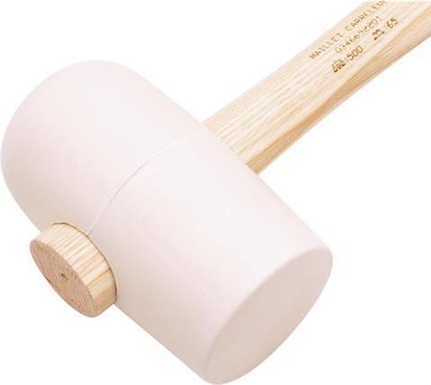 Actual product image Peddinghaus Rubber composition hammer 'Hard' with ash handle (500 g)