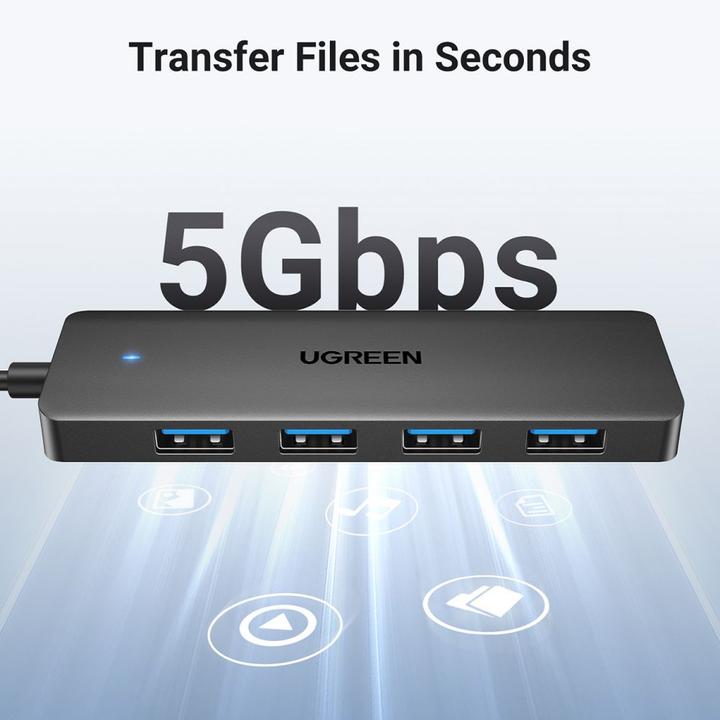 Immagine prodotto Ugreen USB Hub (USB-A, 4 Porti)
