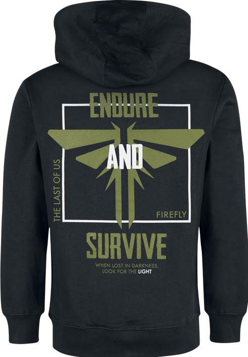Image du produit Difuzed The Last Of Us - Endure and Survive - Sweat à capuche zippé pour homme - 2XL (XXL)