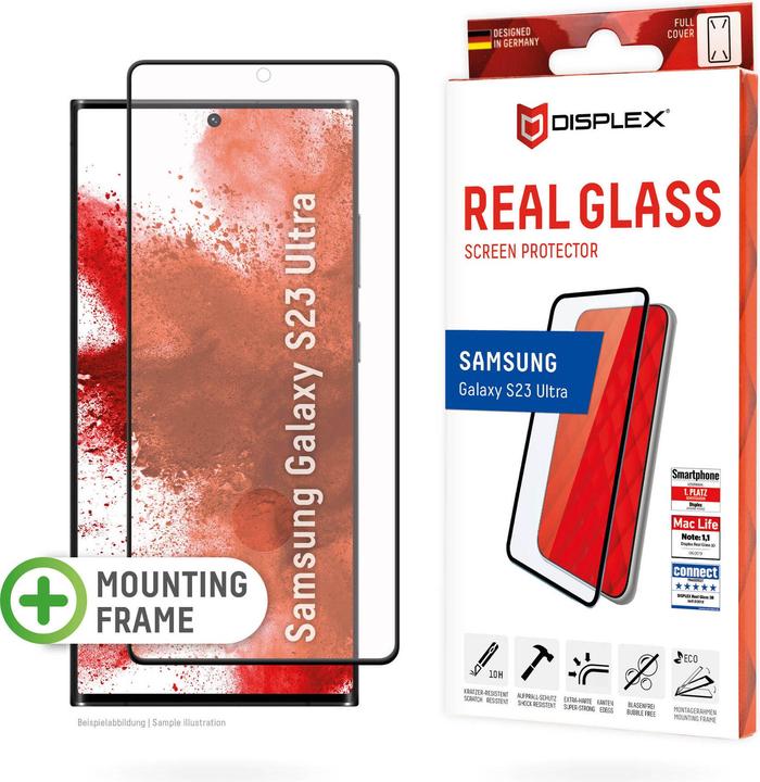 Produktbild Displex Real Glass 3d (1 Stk., Samsung Galaxy S23 Ultra)