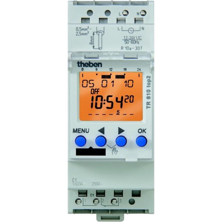 Theben, Zeitschaltuhr, TR 610 top2 24V