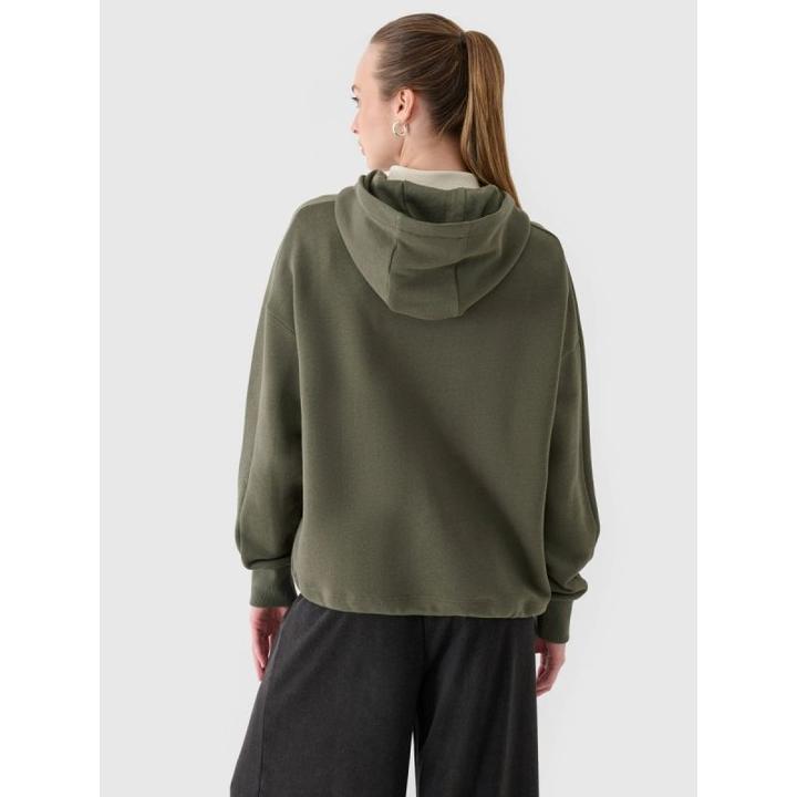 Produktbild 4F Damen-Sweatshirt mit Reissverschluss und Kapuze (S)