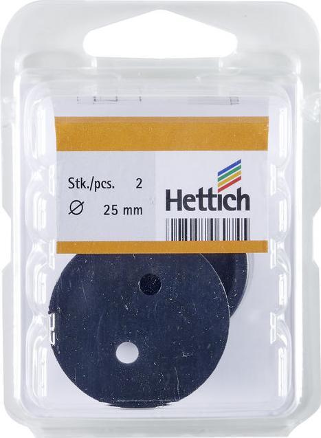 Produktbild Hettich Schrankrohr-Lager, für Rundrohr Ø 25 mm, schwarz