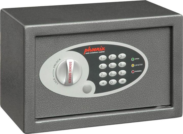 Phoenix Coffre-fort anti-effraction SS0801E Vela Home Office