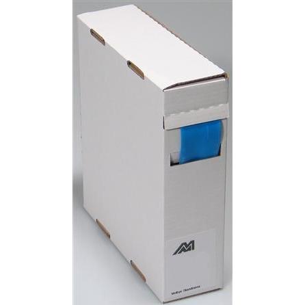 Melbye, Schrumpfschlauch, Schrumpfschlauch in MINI-BOX dünnwandig ohne Kleber 9,5/3 blau, Länge 5 Meter