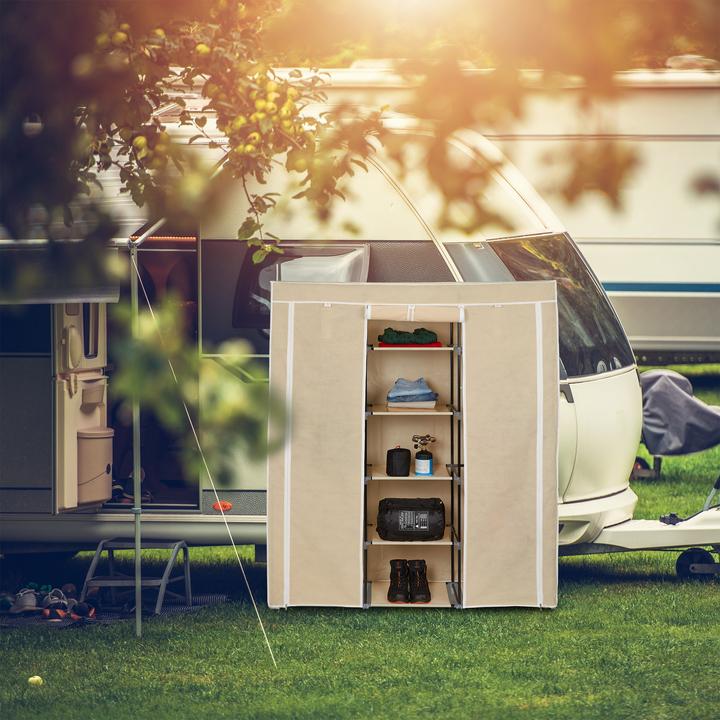 Actual product image Relaxdays Folding cabinet (42.50 x 43 x 173 cm)