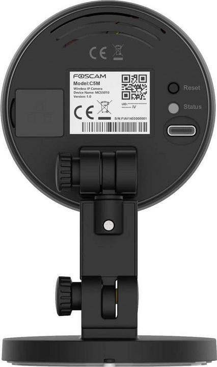 Actual product image Foscam C5M Surveillance Camera Black (3072 x 1728 pixels)
