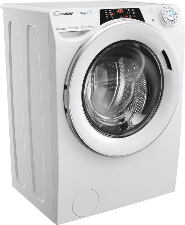 Produktbild Candy Rapidα ROW4854DWMST/1-S Waschtrockner Freie Aufstellung Frontlader Weiss D