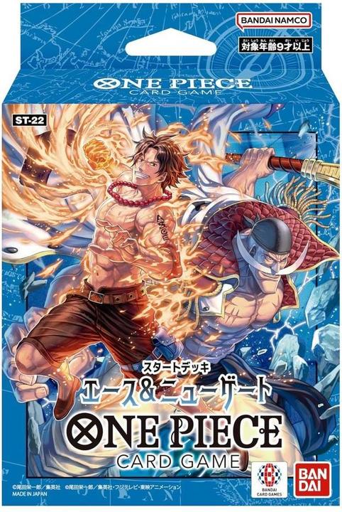 Actual product image Bandai One Piece -... Deck - ST-22 - Ace & Newgate - English (English, Deck)