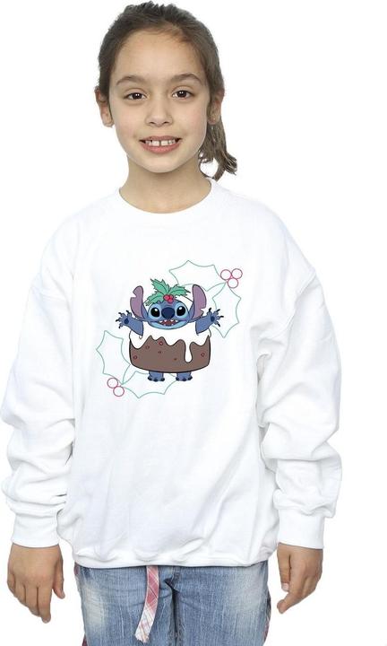 Produktbild Disney Lilo & Stitch Pudding Holly Sweatshirt Mädchen (140, 146)