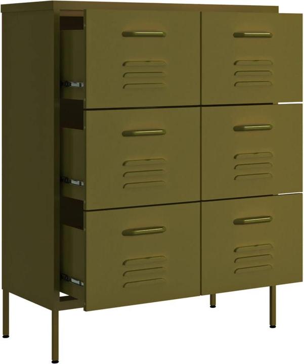 Produktbild vidaXL Schubladenschrank (80 x 35 x 101.5 cm)