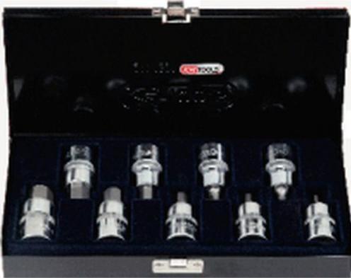 Actual product image KS Tools 1/2" CHROMEplus bit socket set short (14 mm, 15 mm, 16 mm, 17 mm)
