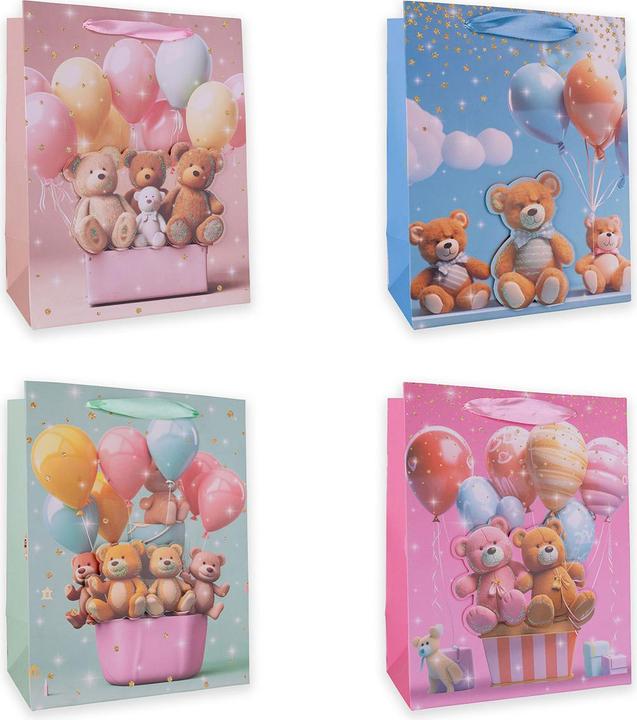 Actual product image Accentra Geschenktasche TEDDIES & BALLOONS S