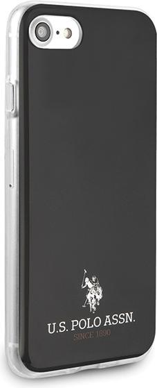 Actual product image U.S. Polo US Polo USHCI8TPUBK iPhone 7/8 / SE 2020 black / black glossy (Apple iPhone 7, Apple iPhone 8, Apple iPhone SE)