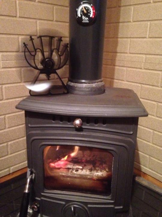 Actual product image Voda Stove fan