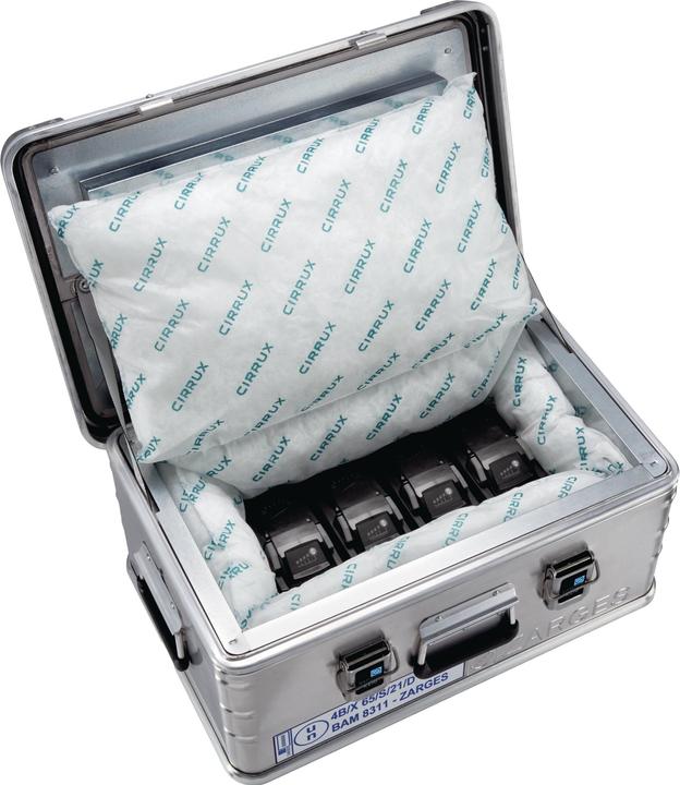 Actual product image Zarges Universal aluminium box Akku Safe 550 x 350 x 220 mm 42l K 470