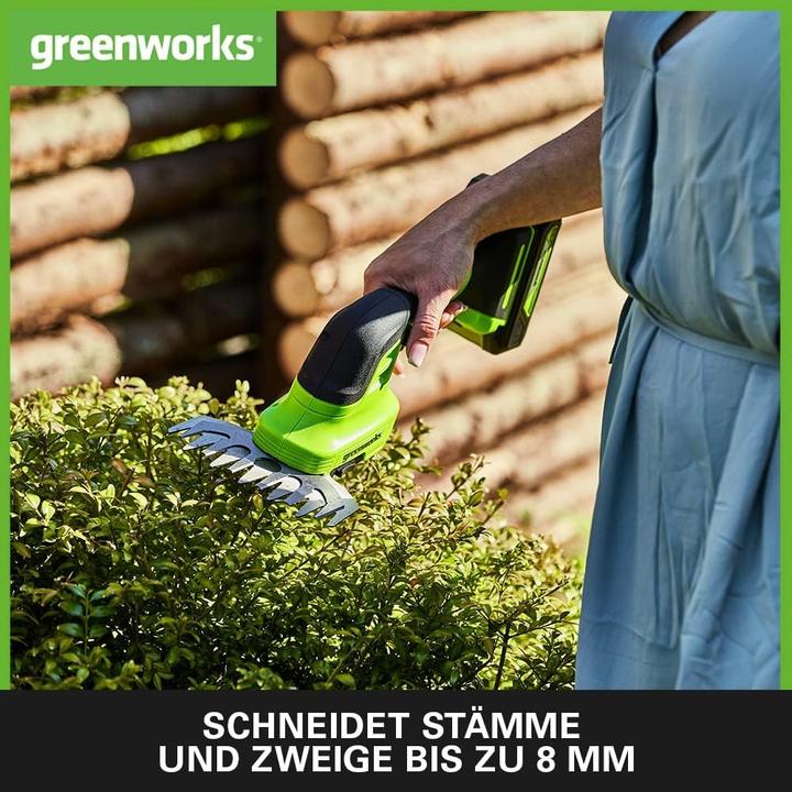 Actual product image Greenworks G24SHTK2 Hedge trimmers (Rechargeable battery operated)