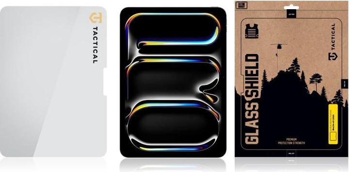 Tactical Protective glass - Glass Shield for iPad Pro 11 2024 Clear (1 Pcs., Apple iPad Pro 11 2024, Apple iPad Pro 11 2025)