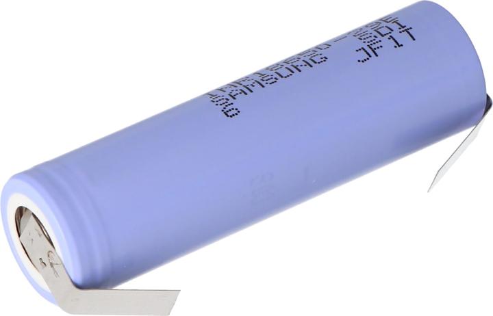 Actual product image Samsung Akku INR18650 29E + Lötfahne U (1 pcs., 18650, 2900 mAh)