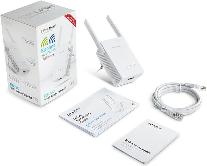 Actual product image TP-Link RE210, ac450/n300 (450 Mbit/s, 300 Mbit/s)