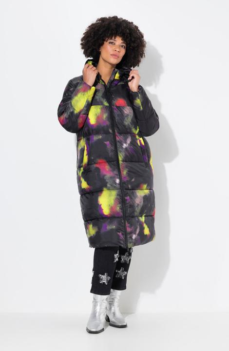 Produktbild Angel of Style Steppmantel, oversized, Farb-Druck, Kapuze (56)