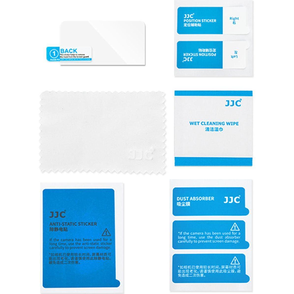 JJC Glass Screen Protector for DJI Osmo 360 (Pellicola protettiva), Custodia fotocamera, Trasparente