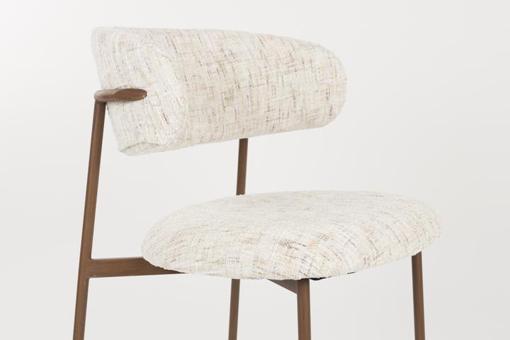 Productafbeelding White Label Living Chair Claes Off-White