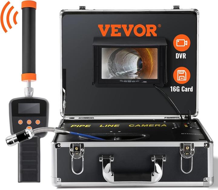 Actual product image Vevor Pipe Inspection Camera with Locator