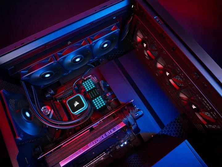 Actual product image Corsair WAK Cooling Hydro H150i iCUE Elite