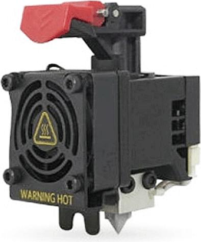 Actual product image Raise3D Pro3 Hotend 0.2mm V3H nozzle interchangeable (Blast pipe)