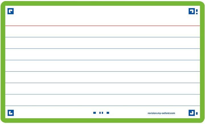 Image du produit Oxford 80 flashcards FLASH 2.0 - 7 (75 x 125 mm, 80x)