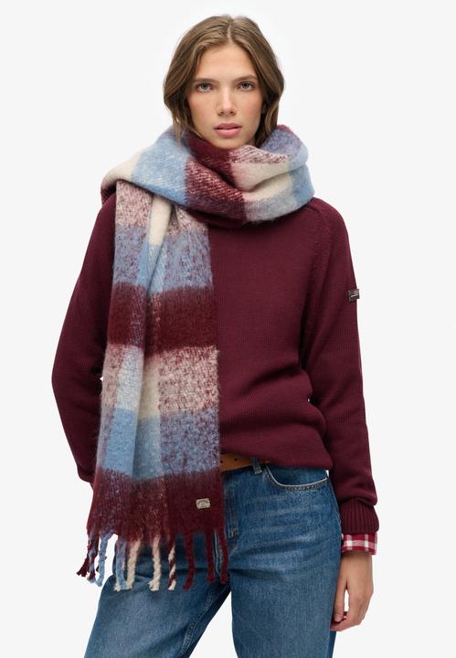 Immagine prodotto Superdry Sciarpa a motivo a quadri da donna