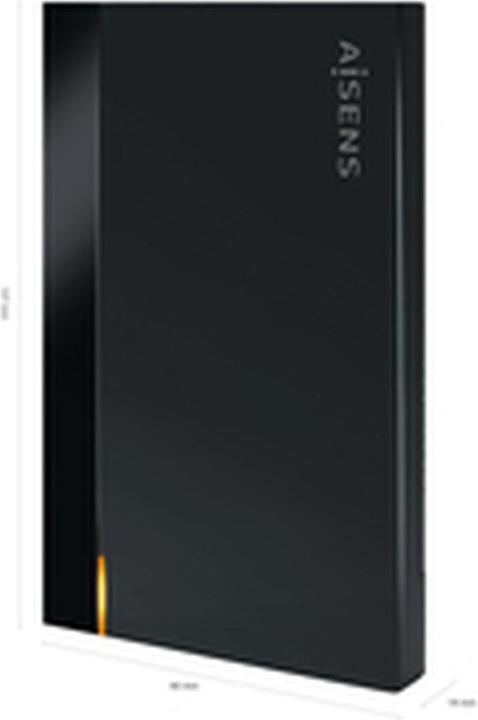 Actual product image Aisens CAJA EXTERNA 2.5" ASE-2524B 9.5MM SATA A USB 3.0 USB3.1 GEN1 NEGRA (2.5")