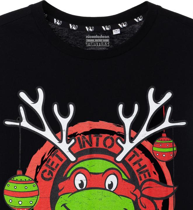 Produktbild Teenage Mutant NT Get Into The Ninja Spirit TShirt kurzärmlig (S)