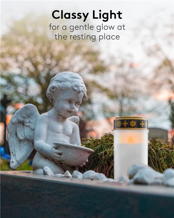Actual product image Goobay LED grave light, white (1 x)