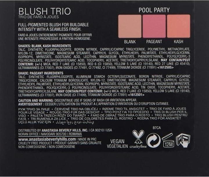 Immagine prodotto Anastasia Beverly Hills Trio di fard (Festa in piscina)