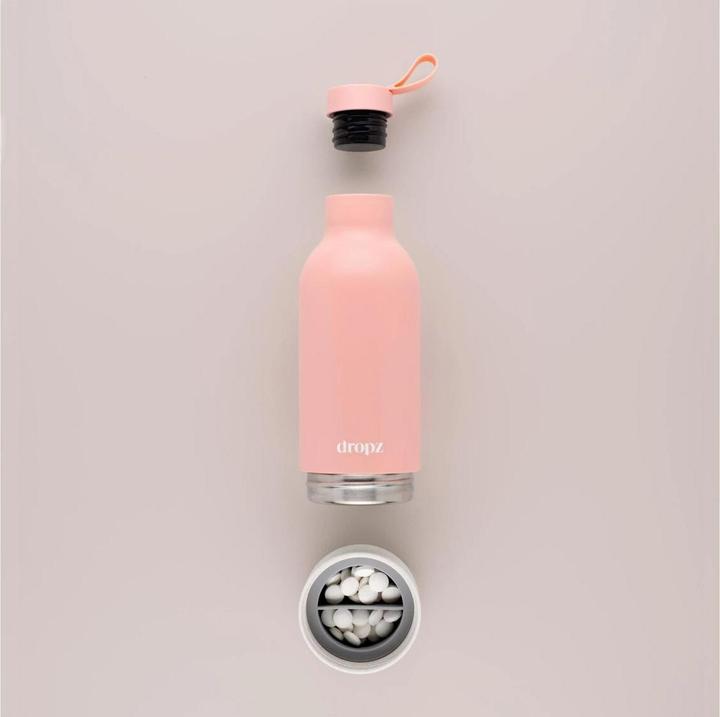 Actual product image Dropz Drinking bottle 500 ml, Pink (0.50 l)