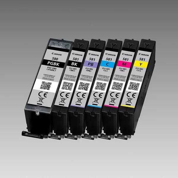 Image du produit Canon PGI-580/CLI-581 Multipack (C, M, Y, BK, PGBK)