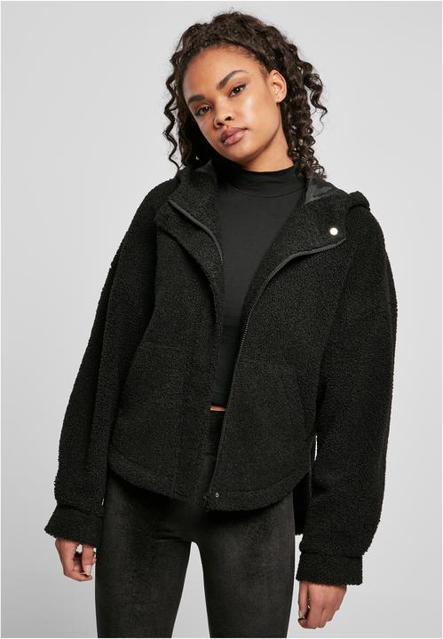 Actual product image Urban Classics Ladies Short Sherpa Jacket (M)