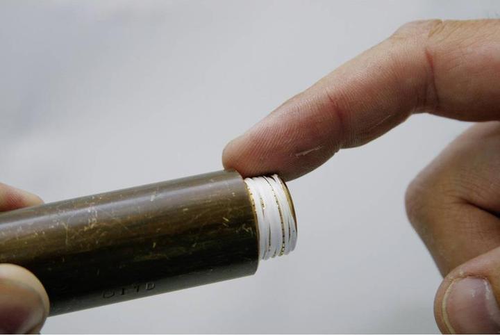 Actual product image Weicon DF 175 Thread sealing thread Colour (0.10 kg, White, 175 ml)