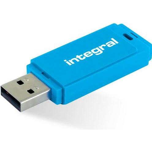 Integral Pk 3 Usb-Stick Sort Infd128gbneonblylor (128 GB, USB-A), Chiavetta USB, Arancia, Blu, Giallo