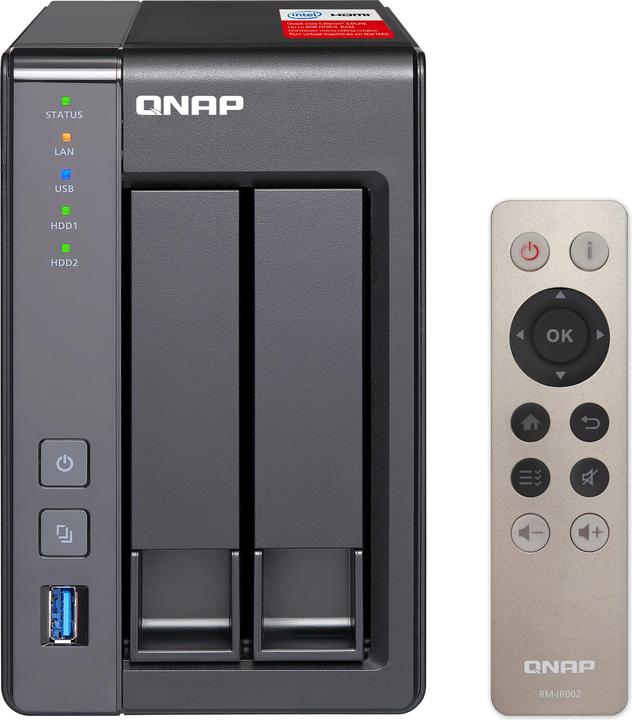 Produktbild QNAP Ts-251+-8g (0 TB)